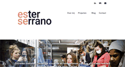 Desktop Screenshot of esterserrano.com