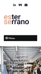 Mobile Screenshot of esterserrano.com